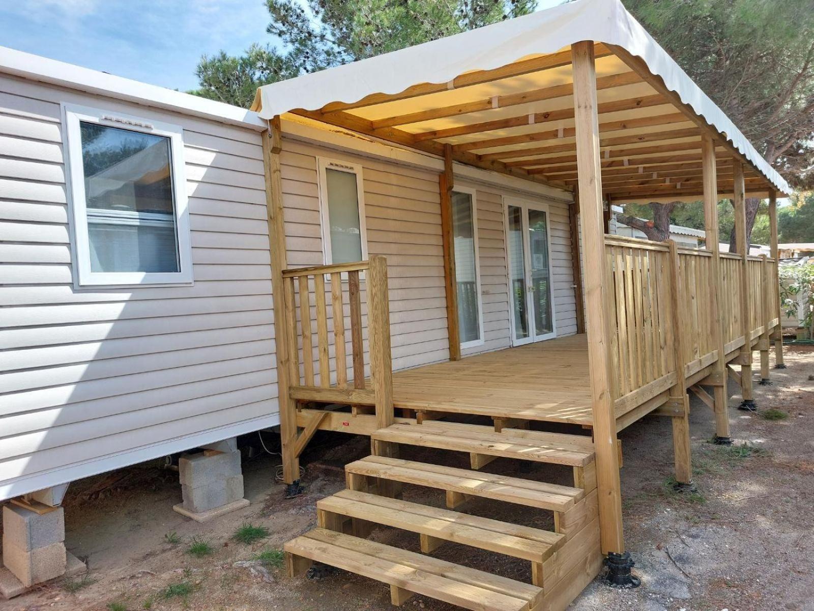 Mobile Home For You Canet-en-Roussillon Exteriör bild